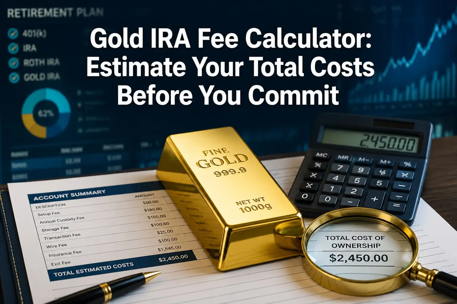 Gold IRA Fee Calculator