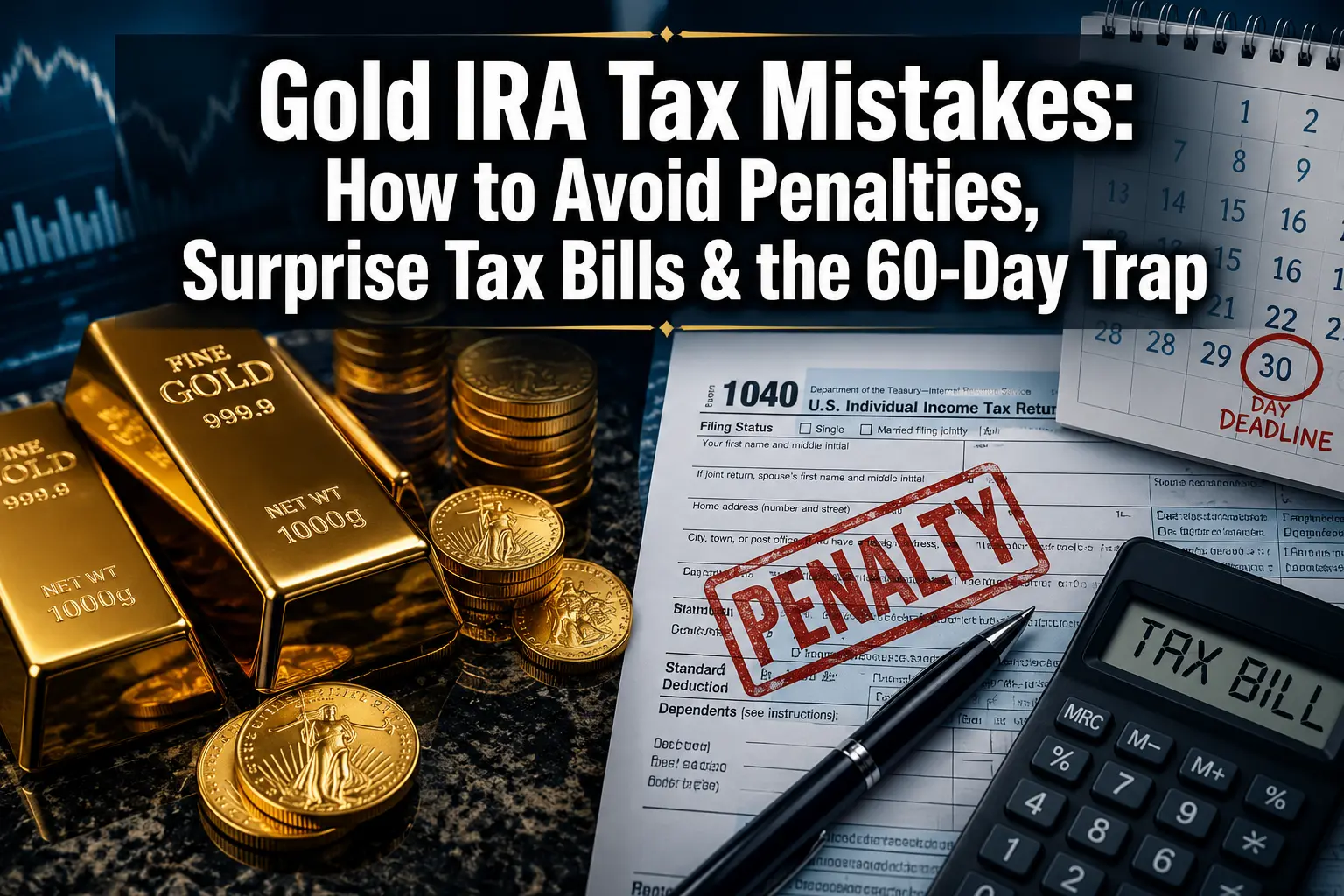 Gold IRA Tax Mistakes